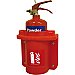 2kg fire extinguisher box with a 2kg powder extinguisher inside
