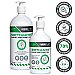70% Alcohol Hand Sanitiser Gel with Pump Top - 500ml & 1l