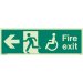Wheelchair Fire Exit Left 4032