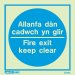Allanfa Dan Cadwch Yn Glir 5530
