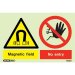 Warning Magnetic Field No Entry 7516