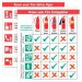 Extinguisher pocket guide x 10