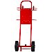 Double Fire Extinguisher Trolley with Mounting Plate