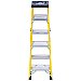 Heavy-Duty Swingback Step Ladder - Front View Closed