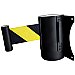 Wall-Mounted Retractable Barrier - 5m Yellow and Black Belt